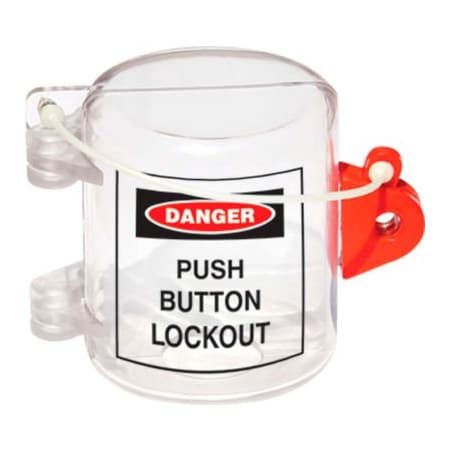 Zing Oversize Push Button Lockout, 7254 7254